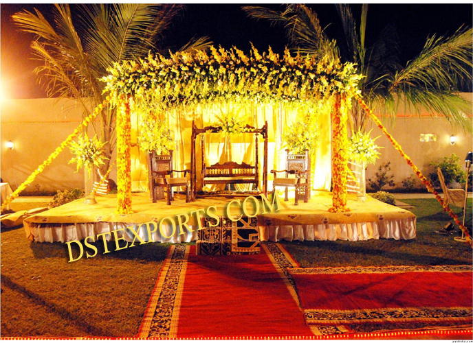 NEW INDIAN WEDDING DECORATED MEHNDI SWING