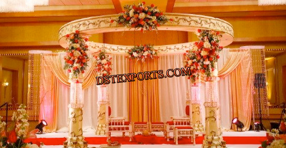 LATEST WEDDING ASH MANDAP