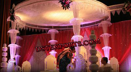 NEW DESIGN WEDDING  CRYSTAL MANDAP