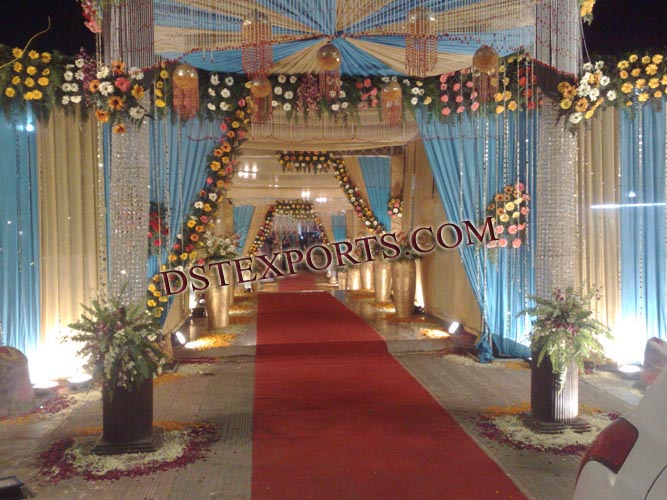 WEDDING CRYSTAL ENTERANCE THEEM