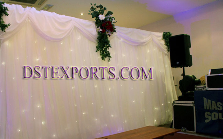 NEW WEDDING LIGHTED BACKDROP