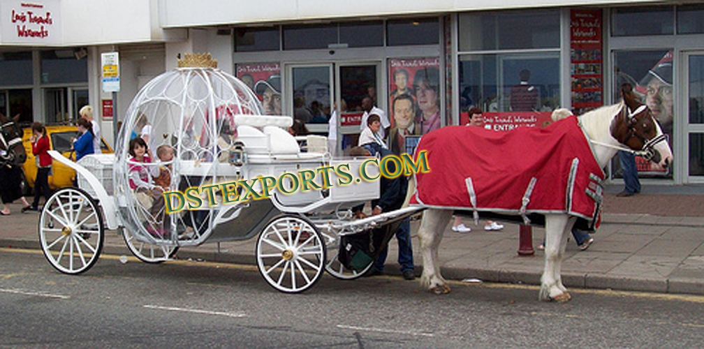 CHILDERN FUN CINDERALA CARRIAGE