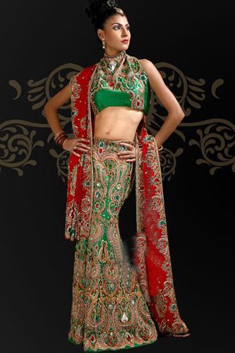 GORGEOUS INDIAN BRIDAL LEHENGA