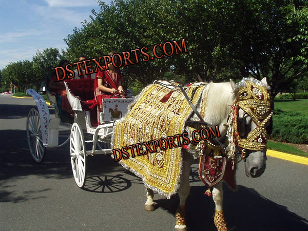 INDIAN BARAAT GOLDEN HORSE COSTUMES