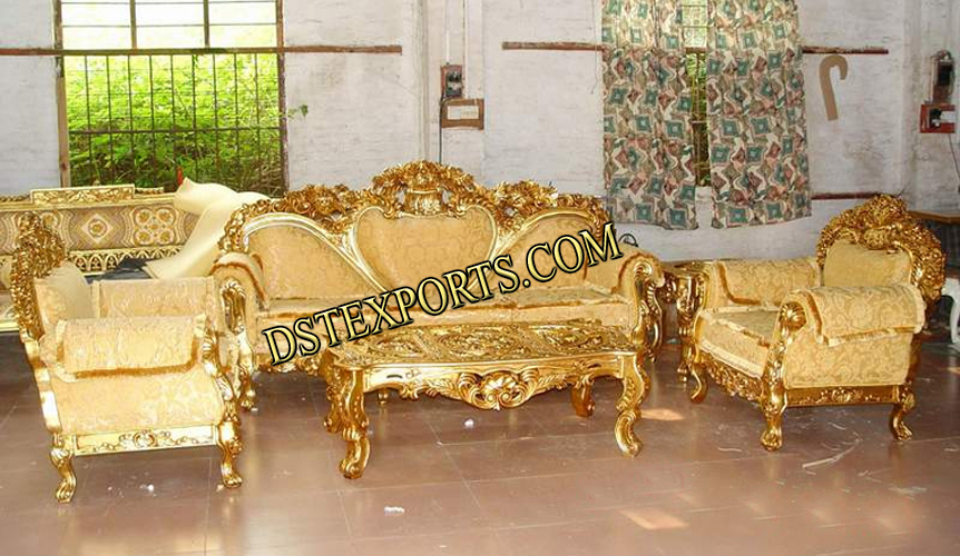 ROYAL WEDDING GOLDEN FURNITURE SET