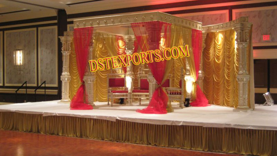 INDIAN WEDDING EIGHT PILLAR MANDAP