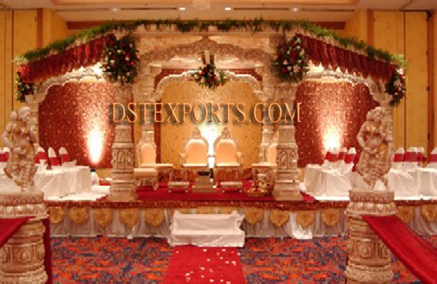 ROYAL WEDDING GOLDEN DEVDAS MANDAP