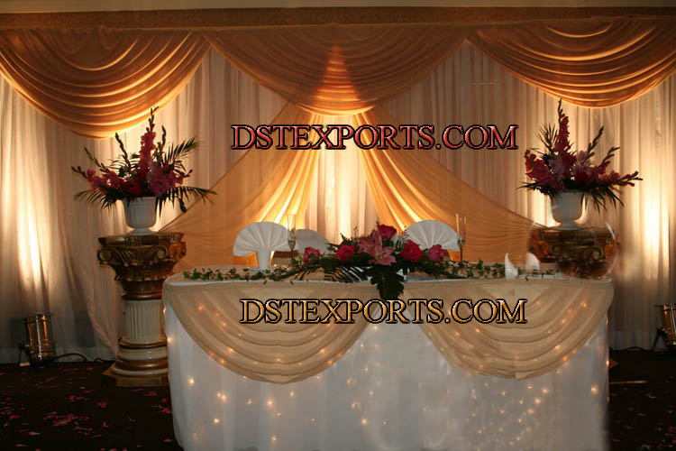 ASIAN WEDDING ROYAL GOLDEN BACKDROP