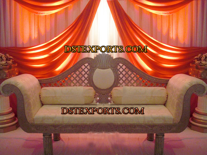 WEDDING DESIGNER CARVED SOFA