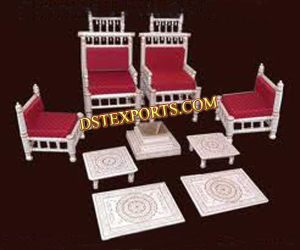 INDIAN WEDDING MANDAP FURNITURE SET