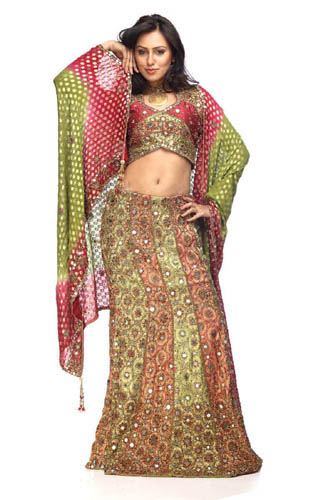 NEW INDIAN BRIDAL PARTYWEAR LEHENGA