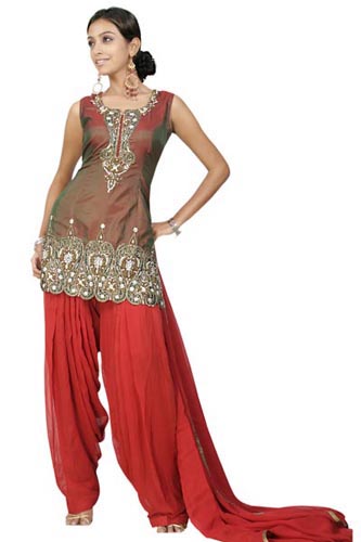 BRIDAL PATIALA SALWAR SUIT