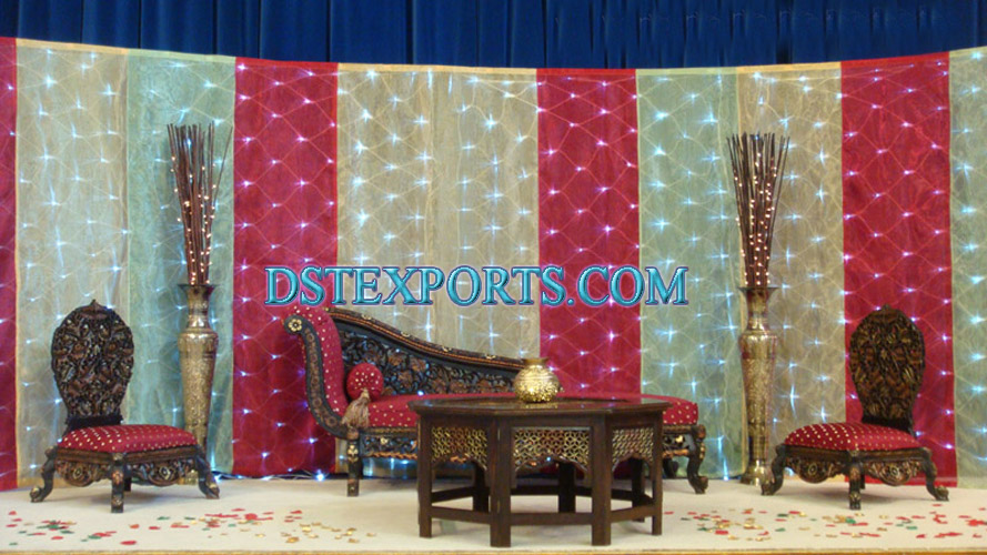 MUSLIM WEDDING ANTIQUE FURNITURES