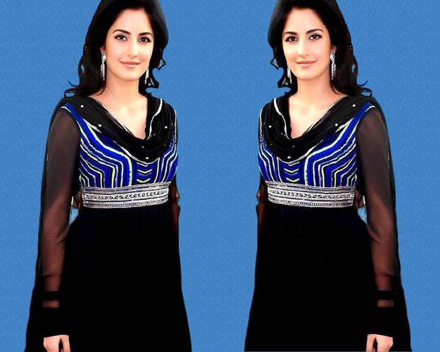 BOLLYWOOD KATRINA BLACK SUIT