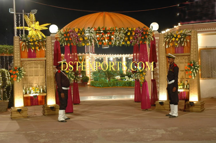 NEW INDIAN WEDDING WELCOME GATE