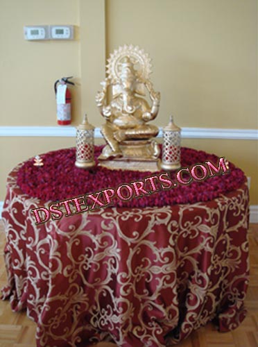 WEDDING CENTER TABLE GANESHA STATUES