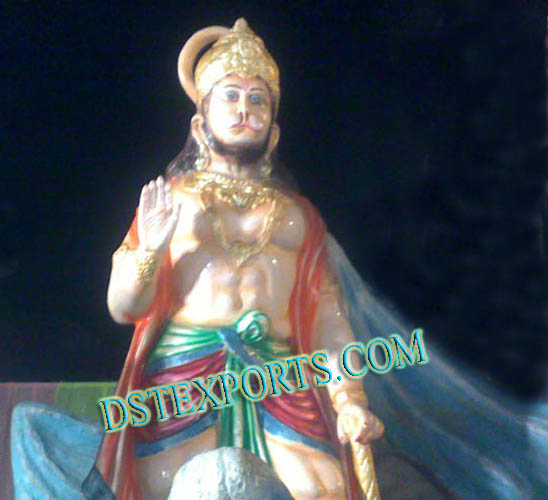 FIBER HANUMAN STATUE