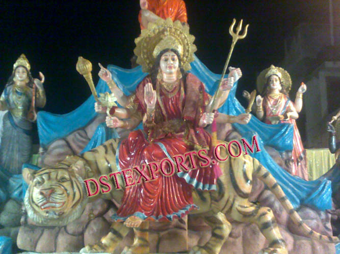 FIBER SHERA WALI MAA STATUES