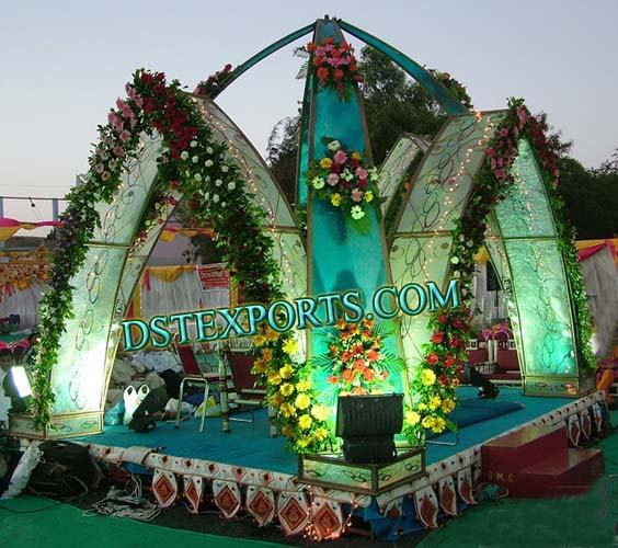 NEW STYLE WEDDING FLOWER MANDAP