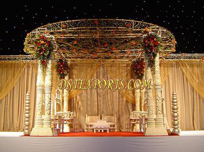 WEDDING CLASSICAL CARVED MANDAP