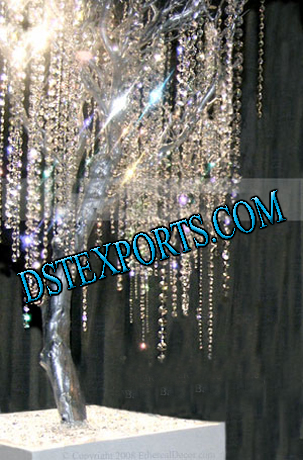 WEDDING SILVER CRYSTAL TREE