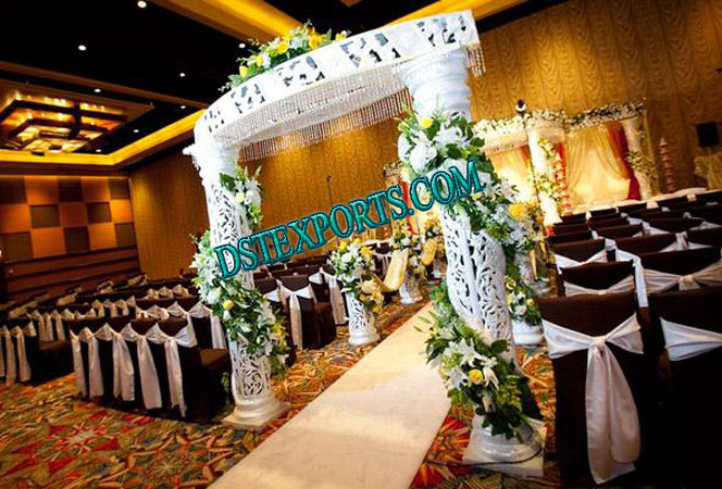 NEW WEDDING WELCOME FIBER CRYSTAL GATE