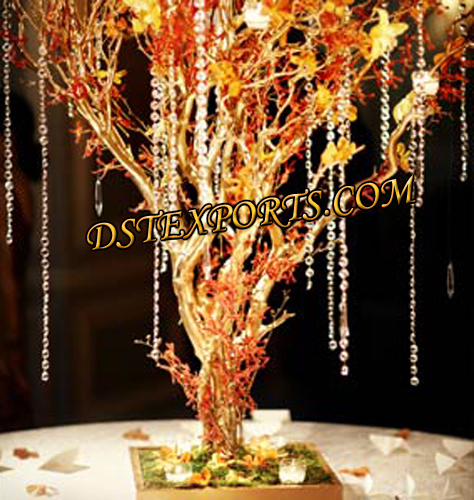 WEDDING CRYSTAL TREE CENTER PIECES