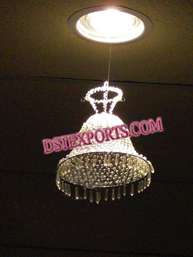 WEDDING DECORATION CRYSTAL BELL