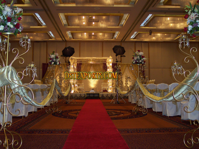 WEDDING CRYSTAL MANDAP SET