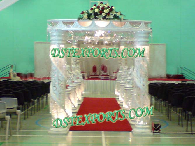 WEDDING PEARL CRYSTAL WELCOME GATE