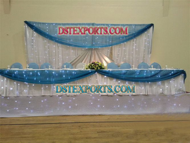 WEDDING BACKDROP WITH LIGHTINGS