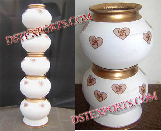 WEDDING DESIGNER FIBER POTS