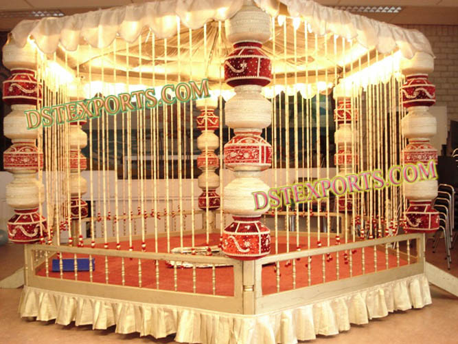 INDIAN WEDDING BIHARI STYLE MANDAP