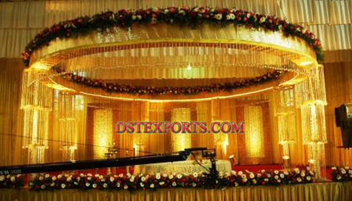 LATEST WEDDING   DESIGNER CRYSTAL MANDAP