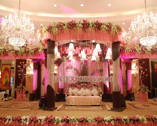 NEW INDIAN WEDDING CRYSTAL MANDAP