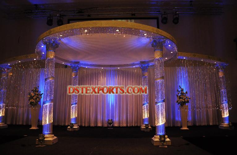 WEDDING  DESIGNER CRYSTAL MANDAP