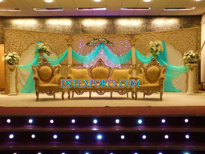 ASIAN WEDDING STYLISH LOVE SOFA