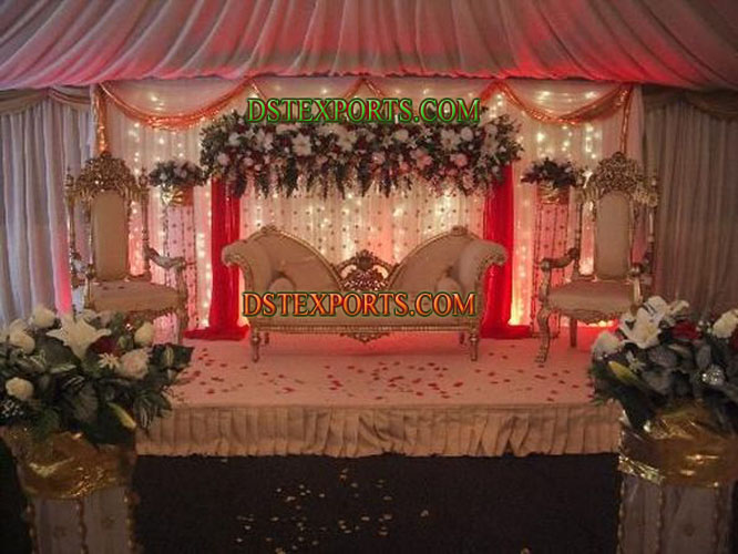 MUSLIM WALIMA GOLD FURNITURE