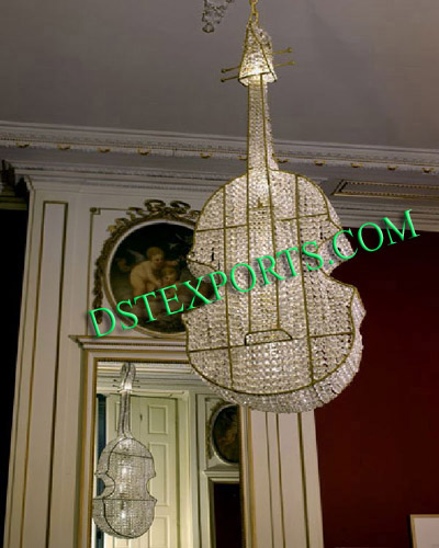 WEDDING CRYSTAL DECOR GUITAR