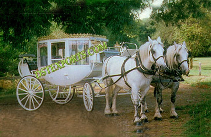 WEDDING CLOSED CINDERALLA CARRIAGE