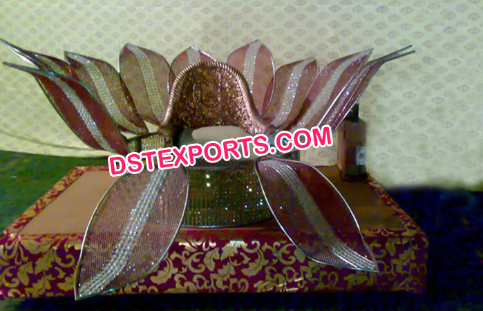 Latest Wedding Crystal Lotus Dolis