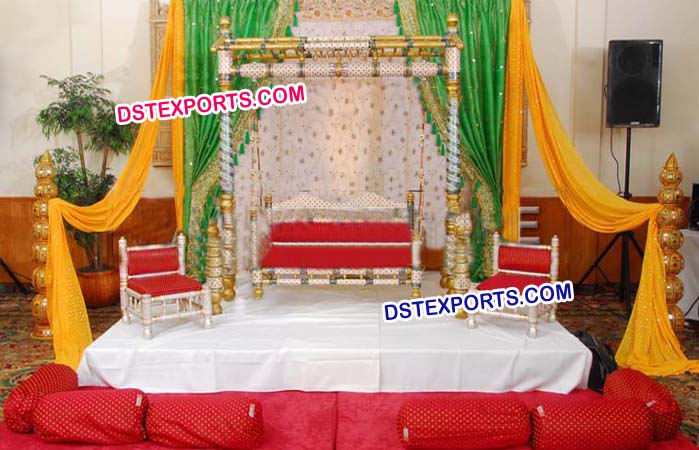 Indian Wedding Meenakari Swings