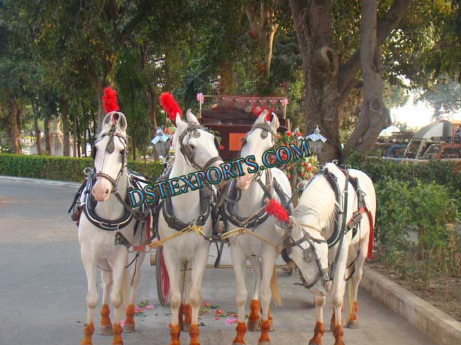 FOUR HORSE DRAWN ROYAL CARRIAGE