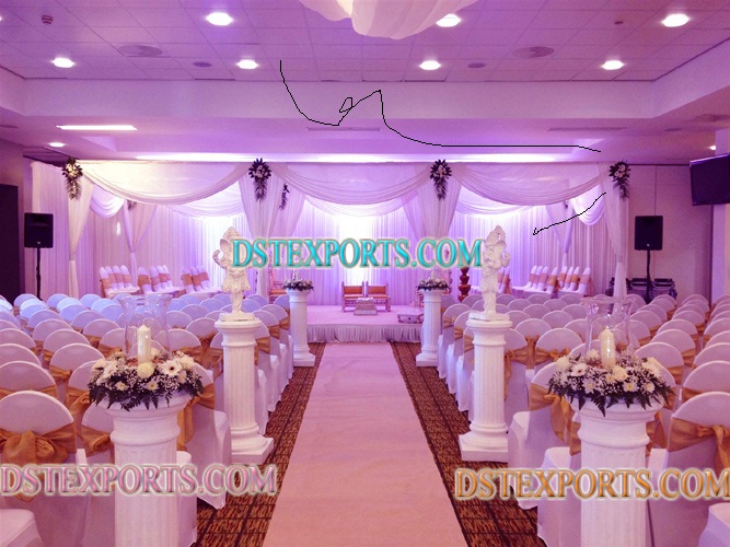 ROYAL WEDDING DRAPES MANDAP SET