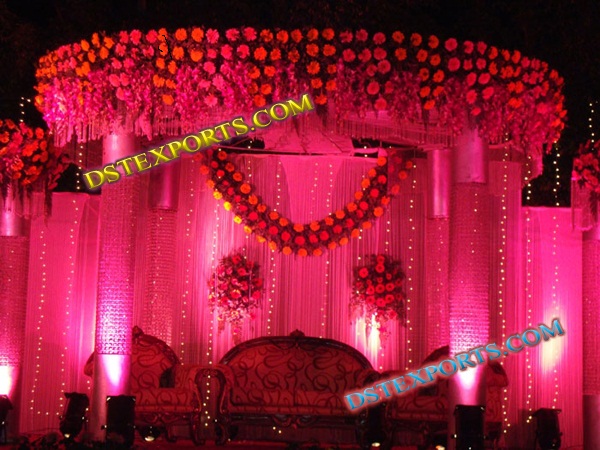 LATEST WEDDING CRYSTAL MANDAPAM