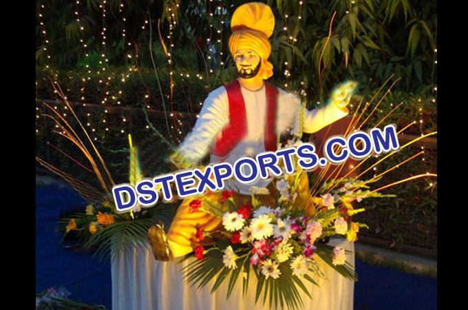 Punjabi Wedding Entrance Statue