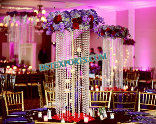 INDIAN WEDDING CRYSTAL CENTERPIECES