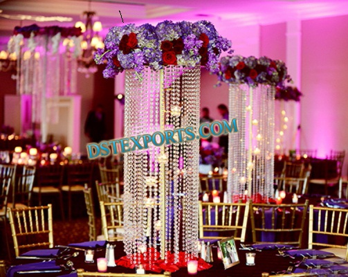 INDIAN WEDDING CRYSTAL CENTERPIECES