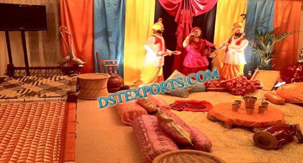 PUNJABI WEDDING MEHANDI THEEM SET