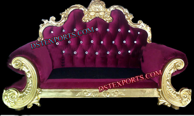 PURPLISH WEDDING ROYAL THRONE